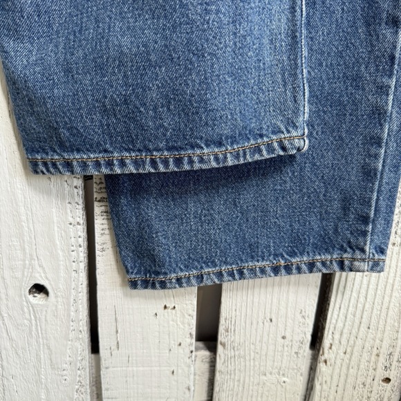 Levi's 94 Baggy Jeans Dark Wash Denim Women's Size 31 Grunge Skater Boho Cotton - Picture 6 of 10